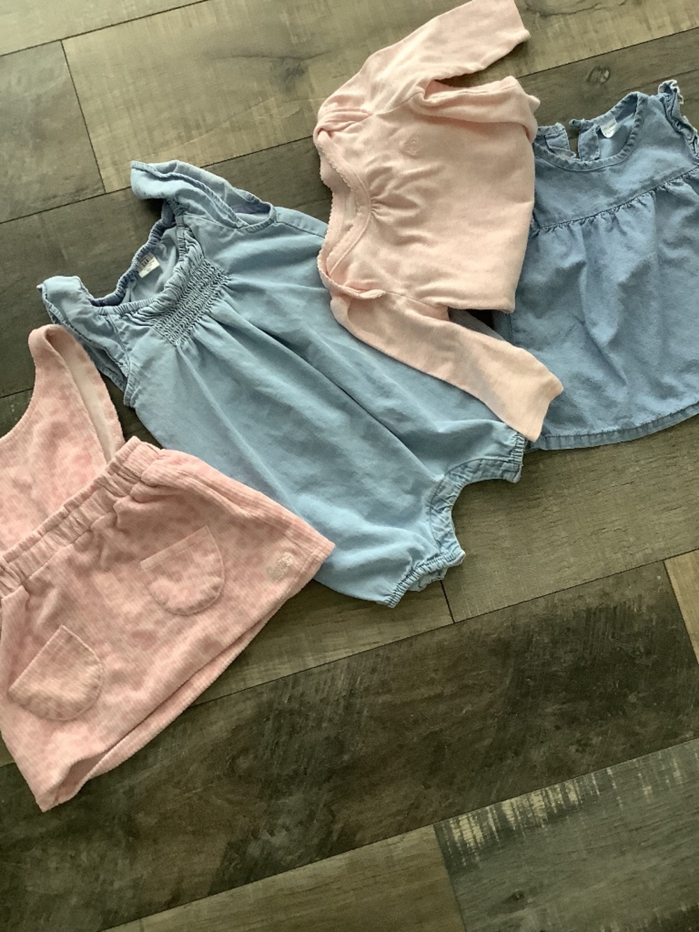 Baby girl dresses, jumper, jeans size 6-12months